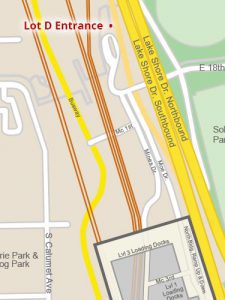 Parking Map - McCormick Place Reserve Parking Online | Chicago, IL